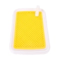 thumbnail image 1 of Dog Potty Tray, Rugged Plastic High Fence Smart Design to Control Odors Pee Pad Holder 45x33cm Easy to Clean Pet Toilet Training Tray for Small Dogs and Puppies, 1 of 7