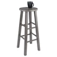 thumbnail image 5 of Winsome Ivy 29" Bar Stool Gray Finish, 5 of 5