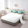thumbnail image 3 of YST Cute Sea Turtle Bedding Set, 7-Piece, King Size, Ocean Theme, 3 of 4