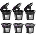 thumbnail image 1 of Mistaha 6 Pack Reusable K Cups For Keurig, Reusable K CUP Coffee Filter Refillable Single K CUP for Keurig 2.0 1.0 BPA Free, 1 of 7