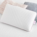 Nue by Novaform Oreiller en mousse de mémoire Gel, King Size, Cool Comfort, Blanc