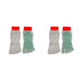 thumbnail image 2 of maskred Prevent Foot Injuries On Any Adventure With 5 Toe Cut Resistant Socks Grey Is Gray green red bind 2Set, 2 of 6