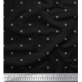 thumbnail image 2 of Soimoi Poly Georgette Fabric Floral Block Panel Print Fabric by Yard 42 Inch Wide, 2 of 3