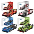 thumbnail image 2 of 11 Types Speed Champions Car Hypercar Building Blocks MOC Construction Bricks Famous Sport Vehicle Toys Gift For Children Kids,MISSION R 378pcs,No box  bagged, 2 of 7