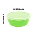 thumbnail image 4 of Bowls with Lids,Bowl with Lid for Freshness and Cutlery Stackable 4-Piece Set in the Fridge,Plastic Cutlery Set,Bowl with Lid,Bowls with Lids Food Storage, 4 of 9