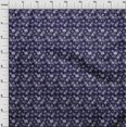 thumbnail image 4 of oneOone Viscose Chiffon Blue Fabric Tropical Craft Projects Decor Fabric Printed By The Yard 42 Inch Wide, 4 of 5