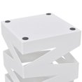 thumbnail image 2 of White Square Umbrella Stand Storage Holder Walking Stick Steel 48.5 cm, 2 of 4