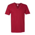 thumbnail image 1 of American Apparel T-Shirt Col en V en Jersey Fin, TTP, Canneberge, 1 of 1