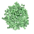 thumbnail image 3 of Milaget 100 Pieces Gaming Dice Standard Six Sided 8mm for Board Game Classroom green, 3 of 8