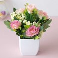 thumbnail image 3 of Realistic Artificial Bonsai Decorative UV Resistant Potted Fake Flower DIY Crafts Home Decor, 3 of 7
