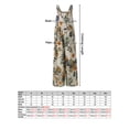 thumbnail image 2 of Women Jumpsuit With Pockets Sleeveless Wide Legs Plus Size Overalls, 2 of 7