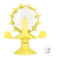 thumbnail image 2 of Pet Toy, Food Leakage Cat Puzzle Toy Rotation Healthy  For Cat Yellow, 2 of 8
