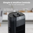 thumbnail image 3 of Senville SENFZ10-19M Oscillating Tower Fan 27", 3 Speed, 60° Oscillation, Compact, 3 of 7