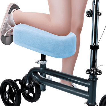 CAVENDY Housse de Coussin pour Genou de Trottinette pour Adultes, Coussin Confortable en Peluche Douce pour Trottinettes au Genou, Accessoires pour Déambulateur au Genou