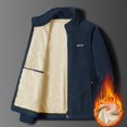 thumbnail image 1 of LOVZFMLL Jackets for Men's Padded Thickened Shaker Fleece Collar Fall And Winter Jacket Coat, 1 of 9