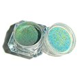 thumbnail image 2 of Ultra-thin Multicolor Holographic Mirror Effect Nail Art Powder Chrome Pigment, 2 of 5
