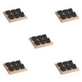 thumbnail image 1 of kurtrusly Wood Earring Card Holder w/ Tray Jewelry Display for Accessory 6 Pair Black 5Set, 1 of 6