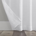 thumbnail image 2 of Mainstays 2-Pack Jensen Tab Top Semi-Sheer Window Curtains Panel Pair, 2 of 7