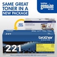 thumbnail image 3 of Brother TN221Y Toner Cartridge, 3 of 8