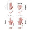thumbnail image 2 of Amzcrzy Kitchen Appliances Interest Gesture Straw Silicone Straws Cap Kitchen Utensils Set Kitchen Gadgets Kitchen Essentials, 2 of 7
