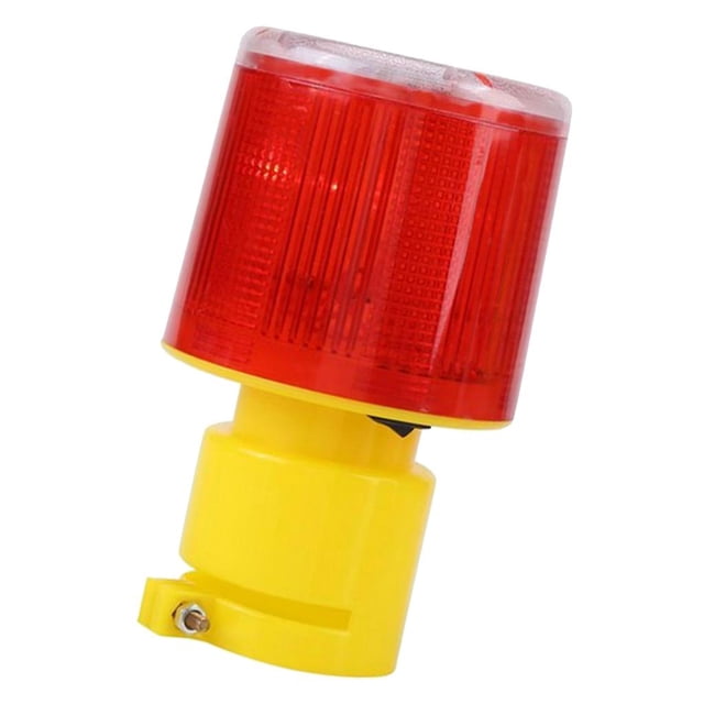Almencla Solar LED Car Emergency Beacon Warning Lights Flash Strobe Light B B