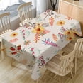 thumbnail image 1 of EGNMCR Tablecloths, Table Runner Fresh Flower Pattern Table Cloth Rectangular Tea Table Cover Dining Home Decor Table cover, 1 of 5