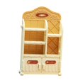 thumbnail image 3 of Xuanheng Armoire de Présentation pour Café 1/12 Mini Étagère de Rangement Support pour Accessoires de Construction Brun, 3 of 8
