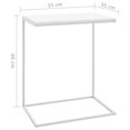 thumbnail image 5 of vidaXL Side Table White 55x35x66 cm Engineered Wood, 5 of 5