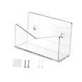 thumbnail image 4 of DOLITY Mail Holder Desk Accessories Fuctional File Holder for Home Notebooks School transparent, 4 of 9