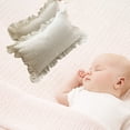 thumbnail image 4 of Aodebiao Ruffled Pillowcases Set of 2 - Standard Size 18x29" Envelope Closure Sham Covers, Soft Polyester for Bedroom (White/Pink/Blue/Yellow), 4 of 7