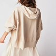 thumbnail image 4 of Veste d'Automne pour Adolescente à Manches Longues de Couleur Unie pour Femmes, 4 of 5