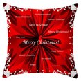 thumbnail image 1 of Jusqu'à 65 % de Rabais SMihono Housse de Coussin de Noël, Forme Flocon de Neige, Forme Orignal Père Noël, Rouge Classique de Noël, 1 of 1