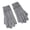 Grey, variant on Pisexur Womens Winter Gloves Fashion Warm Fleece Knitted Gloves Soft Solid Color Wool Gloves Cuffed Ribbed Touchscreen Texting Gloves