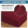 thumbnail image 4 of Super Stretch Stylish Cushions Covers/Furniture Cover Spandex Jacquard Small Checked Pattern Super Soft Slipcover Washable Individual, 4 of 7