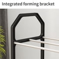 thumbnail image 4 of Aqestyerly Shoe Rack Storage Organizer 4-Tier Metal Shelves Stackable Shoe Stand for Bedroom Closet Entryway Dorm Organization HWRETIE, 4 of 7