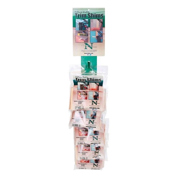 Trim Shim 5007444 1 x 3.5 Po Nelson Wood Shim - Lot de 50