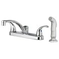 thumbnail image 1 of Homewerks Worldwide 242106 HomePointe Kitchen Faucet with 2 Decorative Lever Handle - Chrome, 1 of 1