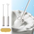 thumbnail image 2 of Binwennn Formula Mixer Milk Frother Stirrer Baby Formula Mixer Handheld Drink Mixer | Formula Maker Machine Milk Frother For Latte Cappuccino 5 Speed Hand Mixer Kitchen Mixer Pad Wire Stands for, 2 of 8
