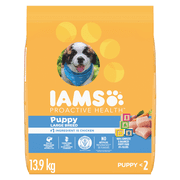Iams Large Breed Puppy Chicken & Whole Grains Recipe Dry Dog Food 13.88kg