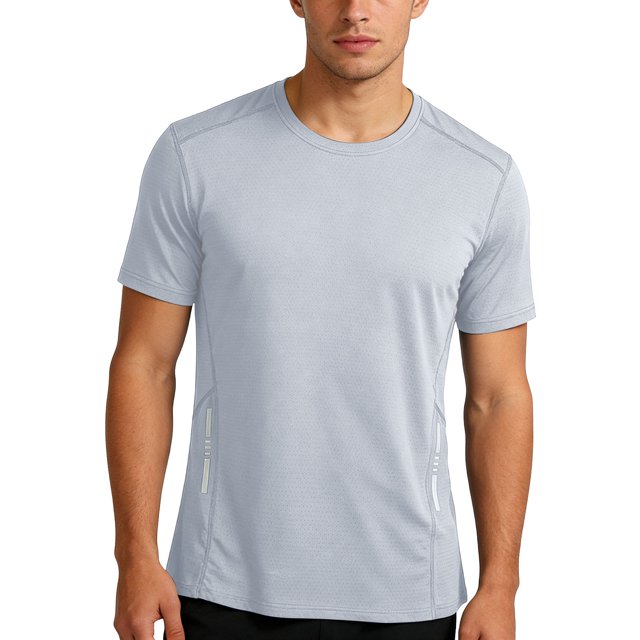 cfhntfmh Mesh Workout Shirts for Men Athletic Training Short Sleeve Tops Lightweight Breathable T-Shirts for Running