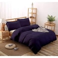 thumbnail image 2 of 800 Thread Count 100% Egyptian Cotton 3 Piece Duvet Set with Zipper Closure & Corner 3 Pc Duvet Set Solid Pattern, 2 of 4