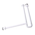 thumbnail image 1 of Toilet Rail, Toilet Grab Bar Sturdy Structure Multipurpose Foldable Prevent Slip White  for Disabled for Bathroom, 1 of 7