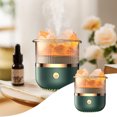 thumbnail image 1 of RKSTN Mini Humidificateur Humidificateur en Cristal de Sel Vert Gadgets de Cuisine, 1 of 6