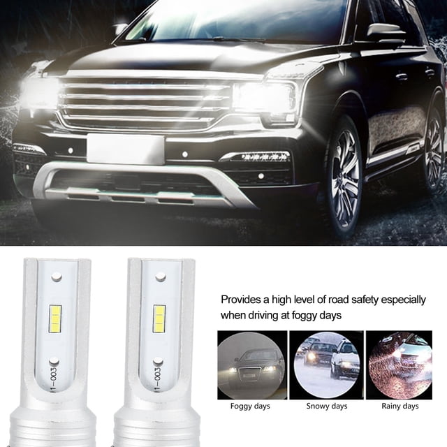 2pcs 9005 Hb3 72W 6000K White Headlight Bulb Led Fog Lamp Beads with Decode Hb3 Led Headlight