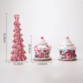 thumbnail image 3 of veasfak Christmas Scene House Miniature Dollhouse Tabletop Signs for Party Collection Candy, 3 of 3