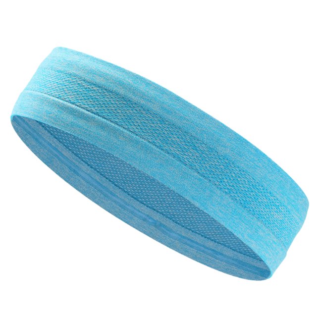 Thinsony Absorbent Sweat Headband Stay Comfortable And Focused During Workouts Comfortable To Wear Azure Green