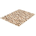 thumbnail image 4 of ECARPETGALLERY 4'8" x 6'7" Contemporary Cowhide Patchwork Handmade Area Rug for Living Room, Dining Room and Bedroom in Brown, 4 of 9