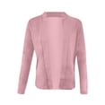 thumbnail image 4 of Spring Saving!Lightweight Cropped Cardigans For Women Plus Sizes,Open Front Shrug Cardigan Women For Summer,Long Sleeve Open Front Bolero Shrug Sweaters Soft Cotton Jacket Top Outerwear, 4 of 5