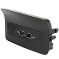 thumbnail image 3 of Panel Dual USB Car  Socket Power Outlet, Akozon 5QD035726L Black Plastic 12V-24V Quick Car  Female Dual USB Car  Socket Power, 3 of 8