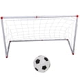 thumbnail image 1 of Portable Mini Plastic Soccer Goal Net Set with Ball Pump, Lightweight and Durable for Children Practice, 1 of 7